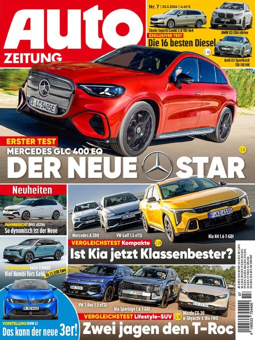 Cover image for Autozeitung ePaper